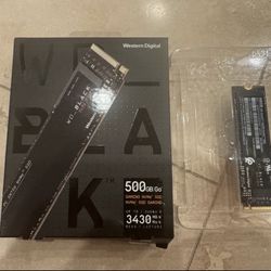 WESTERN DIGITAL WD BLACK SN750 M.2 NVME SSD 500GB Gaming High Performance