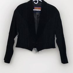 Genuine Leather Cripple Creek Fringe Jacket Women’s Size XL