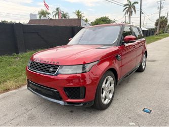 2018 Land Rover Range Rover Sport