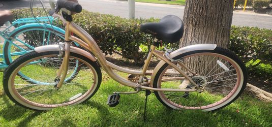 One beach Cruiser Bike–RoseGold