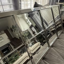 Mirror With Nickel Plated Frame