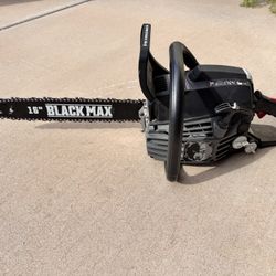 Black Max 16" Gas Powered Chainsaw