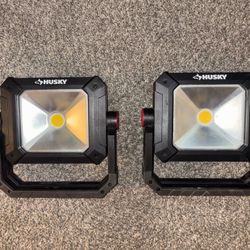 Portable Cordless Husky Lights Dual Charging Port 