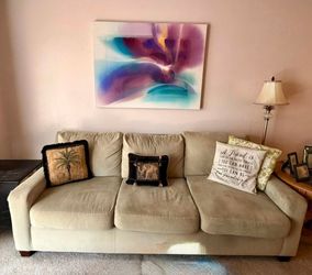 Living room sofa couch