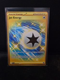Jet Energy Pokemon Card
