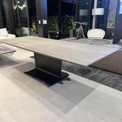 Restoration Hardware I-beam Dining Table 108”