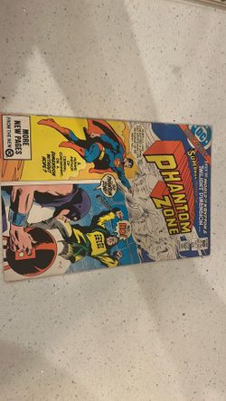 1982 phantom zone comic book