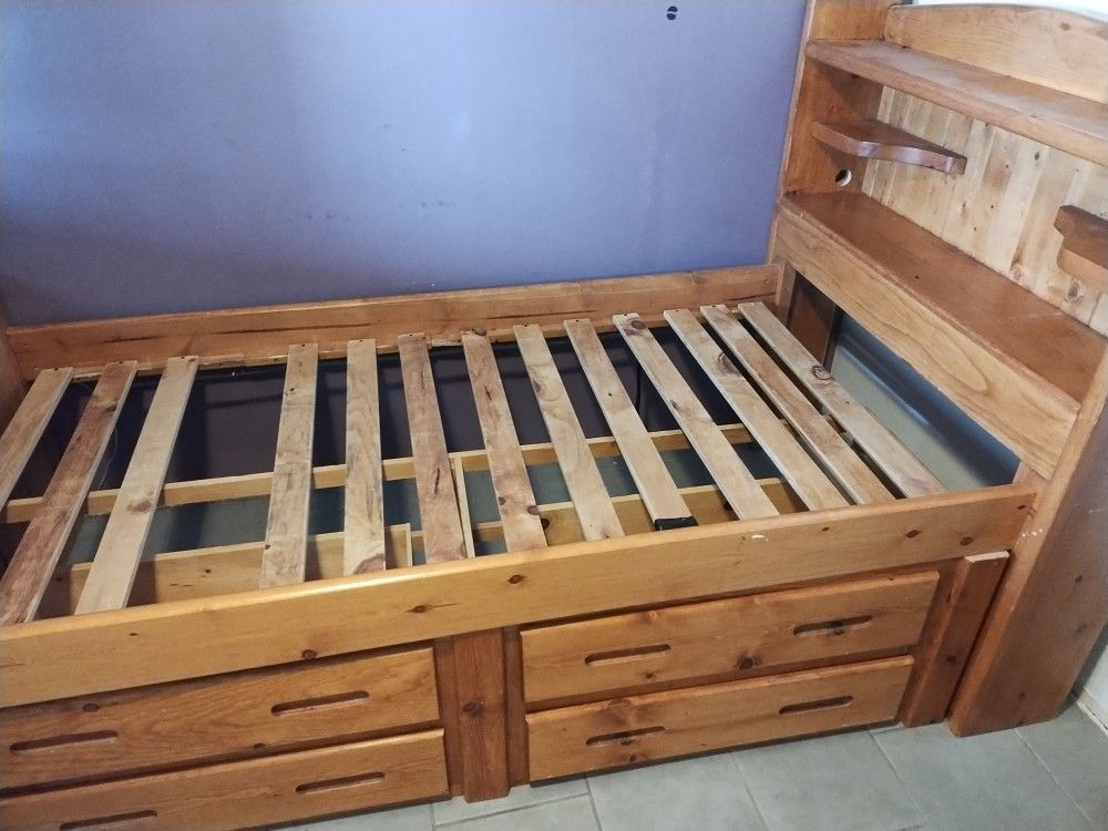 Twin Captains Bed Frame