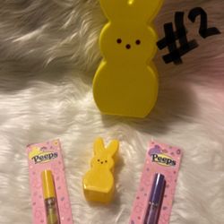  Yellow Easter Bunny Peep Set