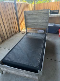 Free bed frame twin size FREE