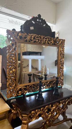 Console mirror set