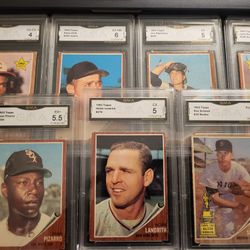 1962 TOPPS series. (13 Total)