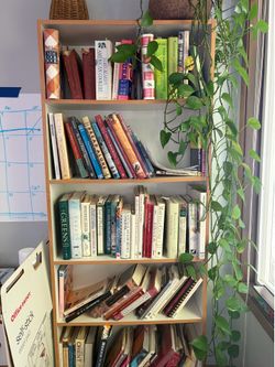 Matching set of adjustable book shelves