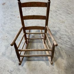 Antique Child’s Rocking Chair 