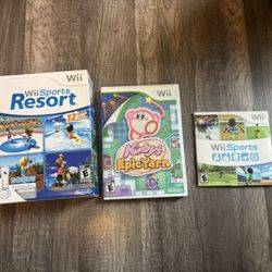 Wii Sports Lot 