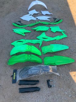 2016/2017 Kawasaki KX250 seat and plastics