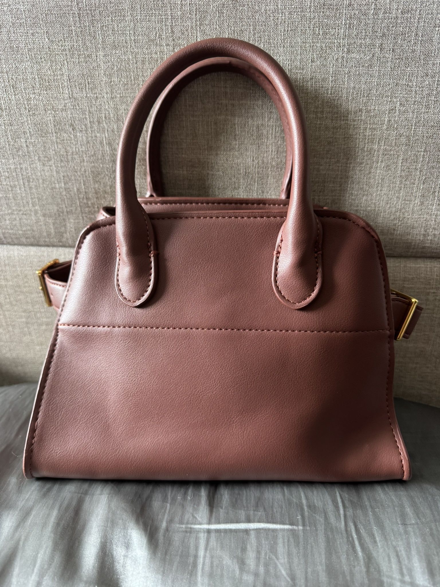 Brown Leather Handbag  
