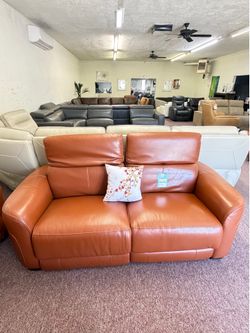 Lexanna - two pc love seat sofa with 2 power reclining
