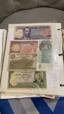Different countries old money