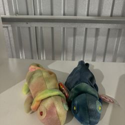 Ty Beanie Babies: Rainbow Squared