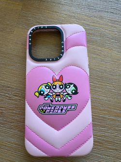 CASETiFY limited edition Powerpuff Girls for iPhone 15 Pro Case  Compact Lightweight  4ft. 2x Military Grade Drop Protection