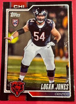 2026 Topps Logan Jones RC #359 Black Border /70 Bears 33/70
