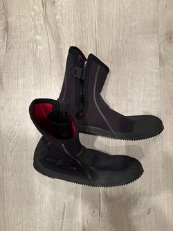 Aqua Lung SuperZip Ergo Dive Boots Size 11