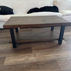 Small Wooden Coffee Table