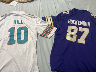 Football Jerseys - Hill and Hockenson
