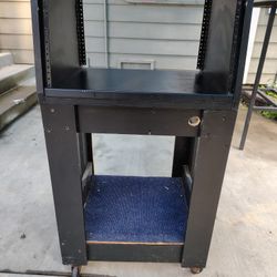 Wood Audio Equipment Rack 