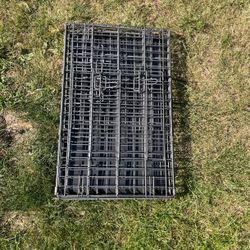 31x23x19” Folding Double Door Dog Pet Kennel Crate Cage