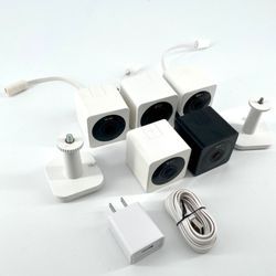 Lot of 5  Wyze Cam OG Wired Indoor/Outdoor 1080p HD Smart Home Security Cameras