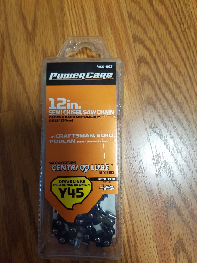 Power Care 12 inch saw chain brand new