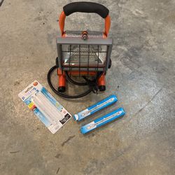 Halogen Work lights With Extra Bulb