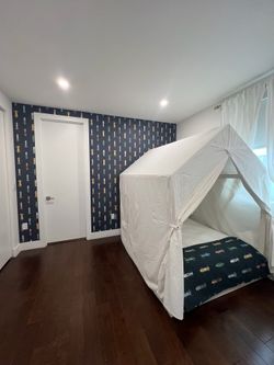 Pottery Barn Kids full bed frame