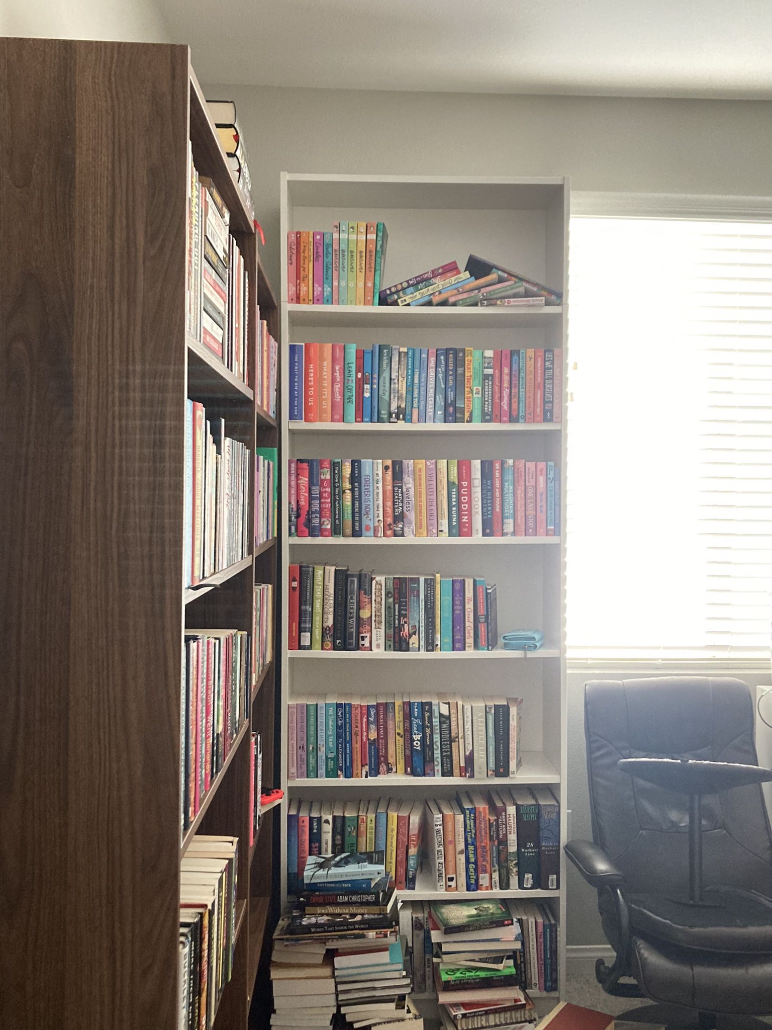 White IKEA Billy Bookshelf