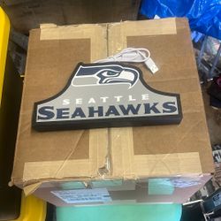 Seattle Seahawk light up lamp