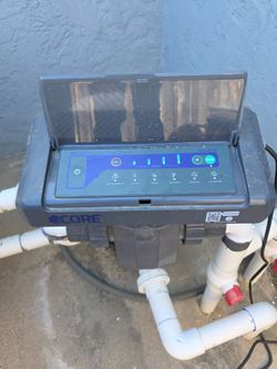 Core pool salt water filter/chlorine generator