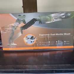 J5Create Ergonomic Dual Monitor Mount