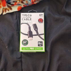 Type-c To Lightning Cable For iPhone $5