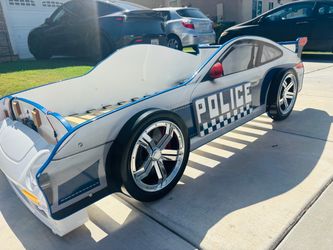 Police Car Kids Bed Frame