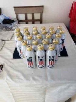 Commemorate Beer Cans - Empty