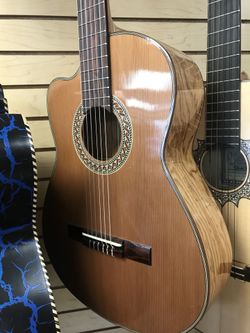 Left handed classical guitar made in Mexico izquierdo Classico guitarra Nuevo new
