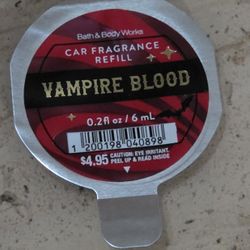 Bath and Body Works Car Fragrance Refill- Vampire Blood 