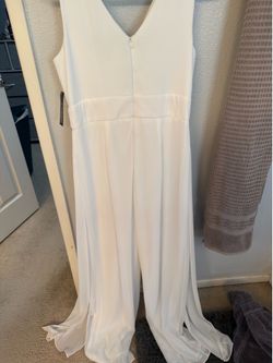 White outfit for wedding, bridal shower, cocktail