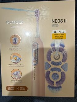 NEW sealed SOOCAS electric toothbrush