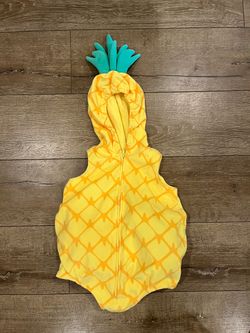 Carters Plush Pineapple Halloween Costume Vest 24 Months Unisex