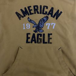 American Eagle Yellow Hoodie 