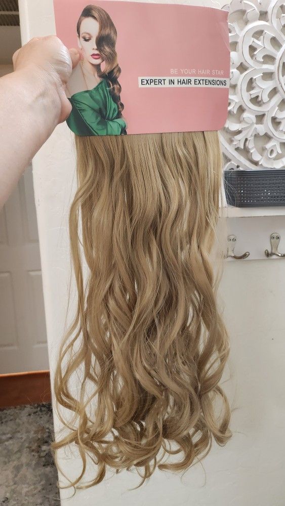 Amazon Synthetic Hair Extensions Color Blonde 22"