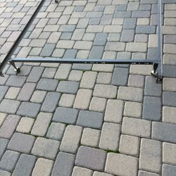 Adjustable Metal Bed Frame Queen Size 60in Wide To Twin Size 38in Wide x 8in High 